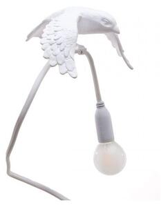 Seletti - Sparrow Taking Off Clip Lámpa White - Lampemesteren