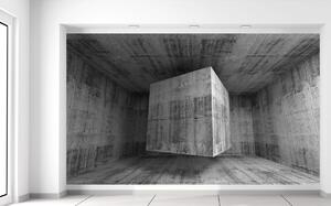 Gario Fotótapéta Repülo betonkocka Anyag: Öntapadó, Méret: 402 x 240 cm
