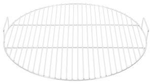 VidaXL kerek 304 rozsdamentes acél BBQ grillrács fogantyúval Ø54 cm