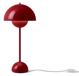 &Tradition - Flowerpot VP3 Asztali Lámpa Vermilion Red - Lampemesteren