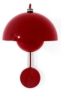 &Tradition - Flowerpot VP8 Fali Lámpa Vermillion Red - Lampemesteren