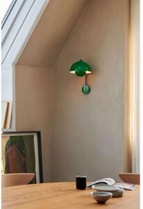 &Tradition - Flowerpot VP8 Fali Lámpa Signal Green - Lampemesteren