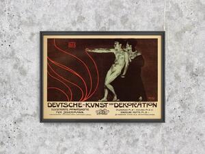 Plakát Plakát Német és dekoráció