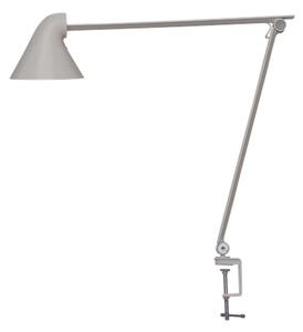 Louis Poulsen - NJP Asztali Lámpa Lamp with Clamp 2700K Light Grey - Lampemesteren