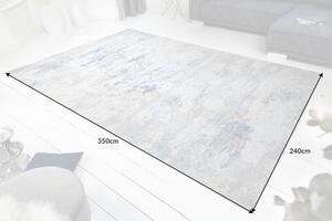 Design szőnyeg Jakob 350 x 240 cm szürke-kék