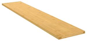 Bambusz fali polc 100x20x1,5 cm
