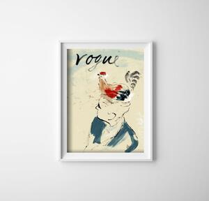 Plakát Plakát Divat vintage vogue illusztráció