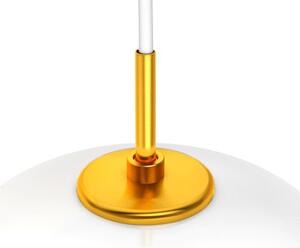 Louis Poulsen - VL45 Radiohus Függőlámpa ø370 Brass/Glossy Opal Glass - Lampemesteren