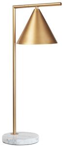 Fém aranyszínű asztali lámpa MOCAL