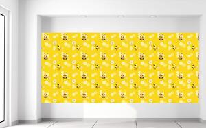Fotótapéta Kis sárga méhecskék Anyag: Vlies, Méretek: 536 x 240 cm