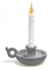 Seletti - Bugia Blow ToGo Asztali Lámpa Grey - Lampemesteren