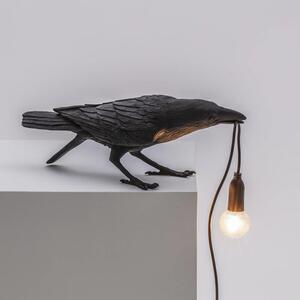 Seletti - Bird Lamp Playing Asztali Lámpa Black - Lampemesteren