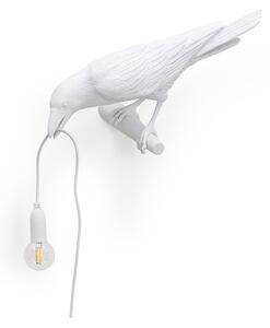 Seletti - Bird Lamp Looking Left Fali Lámpa White - Lampemesteren