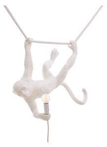 Seletti - Monkey Függőlámpa Swing White - Lampemesteren