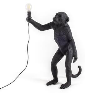 Seletti - Monkey Standing Kültéri Asztali Lámpa Black - Lampemesteren
