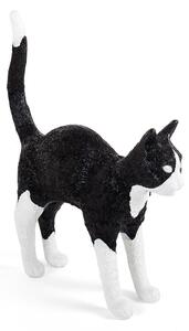 Seletti - Jobby The Cat Asztali Lámpa Black/White - Lampemesteren