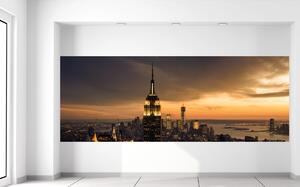 Gario Fotótapéta New York naplementekor Anyag: Öntapadó, Méret: 268 x 100 cm