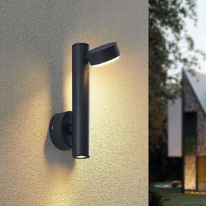 Lucande - Kynlee 2 LED Kültéri Fali Lámpa Dark Grey - Lampemesteren