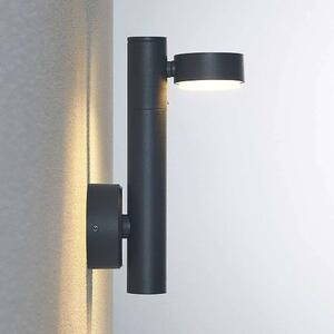 Lucande - Kynlee 2 LED Kültéri Fali Lámpa Dark Grey - Lampemesteren