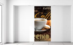 Fotótapéta Reggeli kávé Anyag: Öntapadó, Méretek: 95 x 205 cm