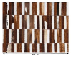 KOZA II tarka bőr szőnyeg 69x140cm