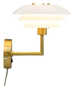DybergLarsen - DL20 Fali Lámpa Opal/Brass - Lampemesteren