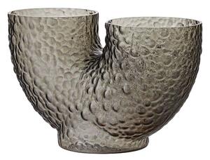 AYTM - Arura Low Glass Vase Black - Lampemesteren