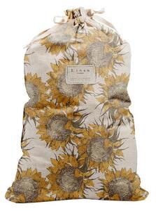 Bag Sunflower szövet és lenkeverék szennyestartó zsák, magasság 75 cm - Really Nice Things