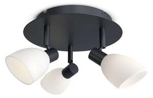 Herstal - Cut 3 Mennyezeti Lámpa Round Black/OpalHerstal - Lampemesteren