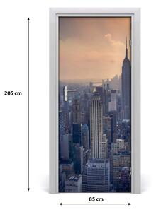 Ajtó méretű poszter Manhattan New York City 85x205