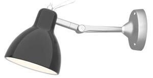 Rotaliana - Luxy H0 Fali Lámpa/Mennyezeti Lámpa Aluminium with Black - Lampemesteren