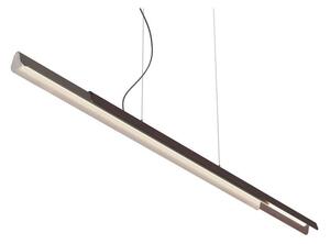 Kundalini - Dala Linear Függőlámpa 2700K Dark Grey/WoodKDLN - Lampemesteren