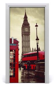 Ajtómatrica Big Ben, London 85x205