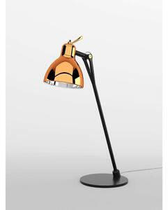 Rotaliana - Luxy Glam T0 Asztali Lámpa Black/Copper Semi Transparent - Lampemesteren