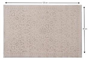 AN bézs polyester szőnyeg 80x125cm