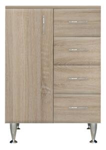 Bianca Plus Fürdőszobabútor - Szekrény - 60 cm
