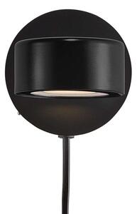 Nordlux - Clyde LED Fali Lámpa Black - Lampemesteren