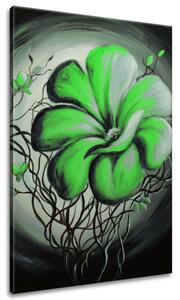 Gario Kézzel festett kép Zöld élo szépség Méret: 115 x 85 cm