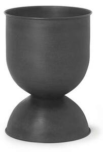 Ferm LIVING - Hourglass Pot Small Black - Lampemesteren