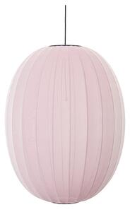 Made By Hand - Knit-Wit 65 High Oval Függőlámpa Light Pink - Lampemesteren