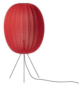 Made By Hand - Knit-Wit 65 High Oval Állólámpa Medium Maple Red - Lampemesteren