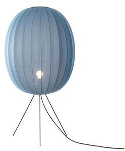 Made By Hand - Knit-Wit 65 High Oval Állólámpa Medium Blue Stone - Lampemesteren