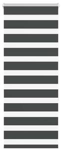 Zebrafüggönnyel fekete szövetszélesség 60,9 cm poliészter