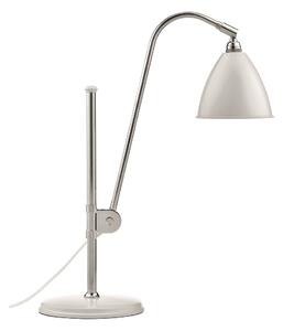 GUBI - Bestlite BL1 Asztali Lámpa ø16 Chrome/Matte White - Lampemesteren