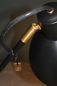 Konsthantverk - KH#1 Black/Raw Brass Asztali Lámpa - Lampemesteren