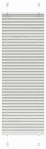 Pliszírozott redőny világosszürke 45x150 cm szövetszélesség