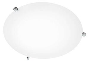 Konsthantverk - Ögla Mennyezeti Lámpa Ø45 Chrome/White - Lampemesteren