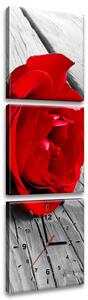 Gario Órás falikép Vörös Rózsa - 3 részes Méret: 90 x 70 cm