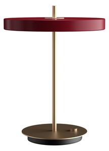 Borvörös LED szabályozható asztali lámpa fém búrával (magasság 41,5 cm) Asteria Table – UMAGE