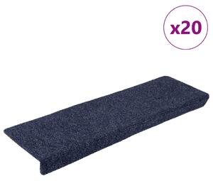 20 db antracitszürke öntapadó lépcsőszőnyeg 65x21x4 cm
